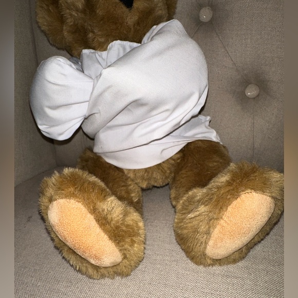 Vintage Vermont Teddy Bear Crazy For You with Straight Jacket Bear 17" Retired - Picture 6 of 14